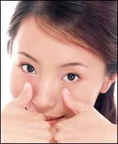 亲手教你瘦脸按摩手法(图)