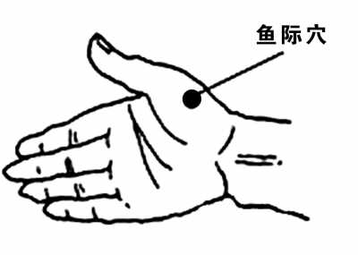 鱼际穴,保命穴