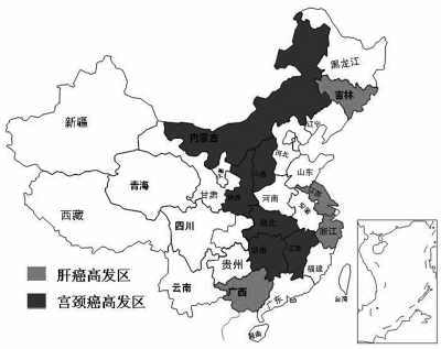 最新版中国癌症地图