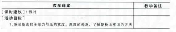 科学活动:哪种大桥更牢固