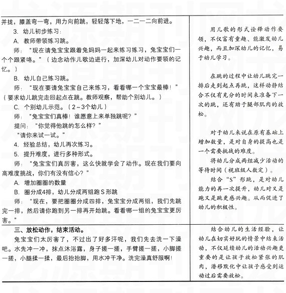 健康活动:小兔跳跳跳