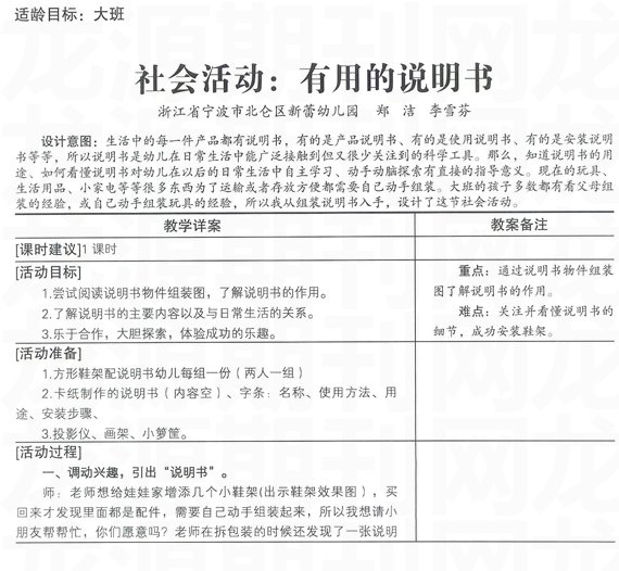 有用的说明书