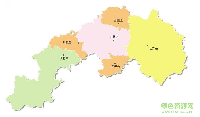 眉山市地图高清版下载-眉山地图全图高清版下载jpg格式