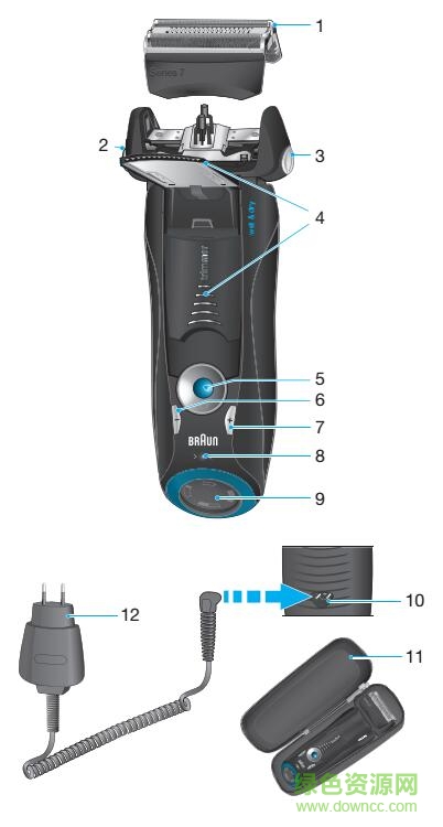 博朗740s 7使用说明书-博朗740s-7电动剃须刀说明书下载pdf高清版