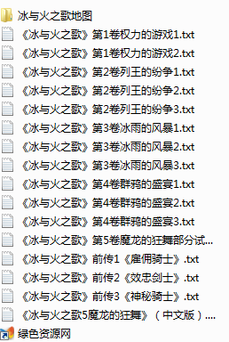 冰与火之歌全本下载-冰与火之歌小说全本1-7下载